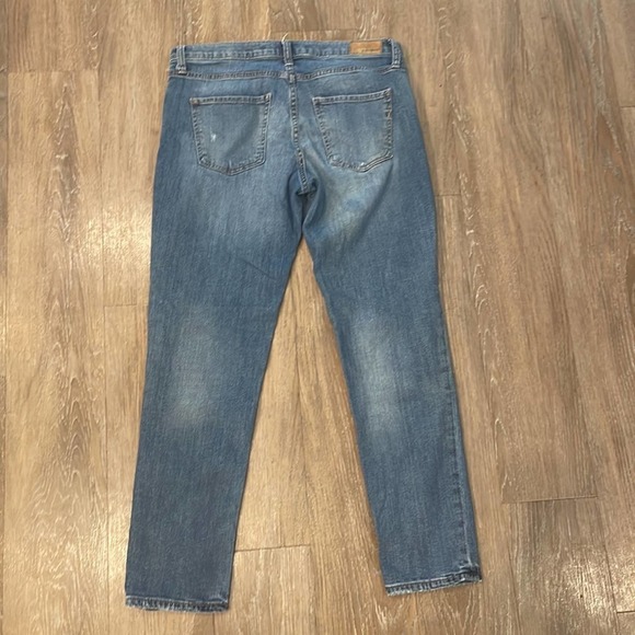 Express• Girlfriend Button-Fly Jeans - Picture 9 of 11